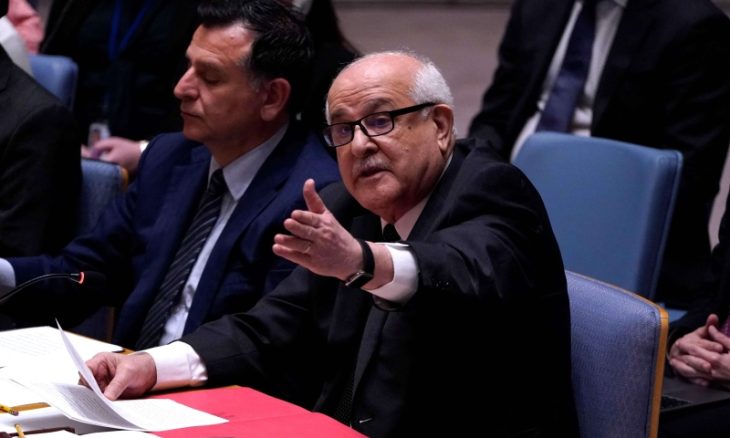 السفير الفلسطيني في الأمم المتحدة رياض منصور