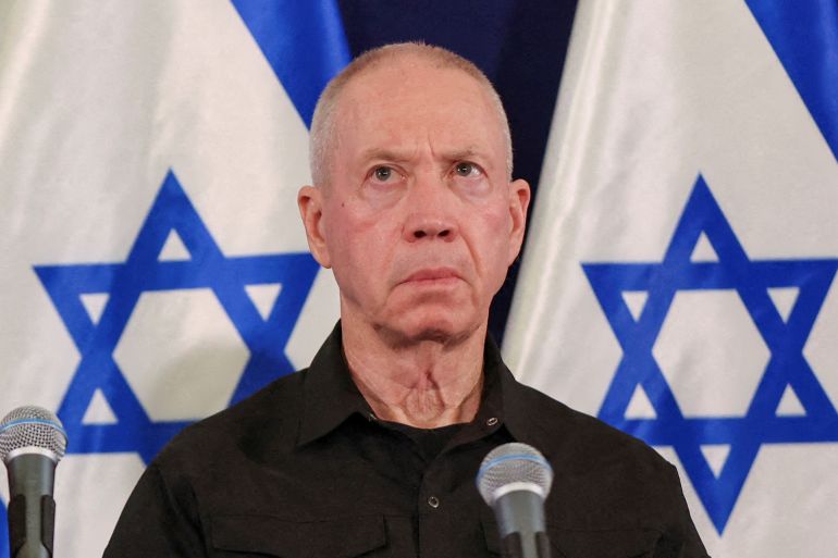وزير الدفاع الإسرائيلي يوآف غالانت 