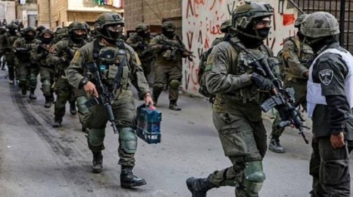 قوات الاحتلال تقتحم  مدينة نابلس بالضفة الغربية