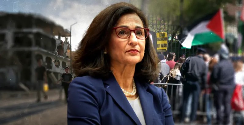رئيسة جامعة كولومبيا نعمت شفيق ومظاهرات الطلاب والحرب على غزة