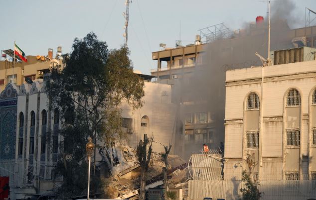  إسرائيل تستهدف القنصلية الإيرانية في دمشق