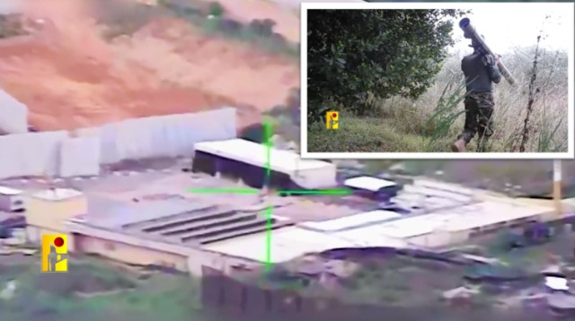 حزب الله ينشر فيديو استهداف موقع راميا من مسافة 300 متر