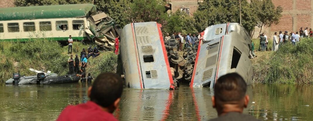 حادث قطار المنيا