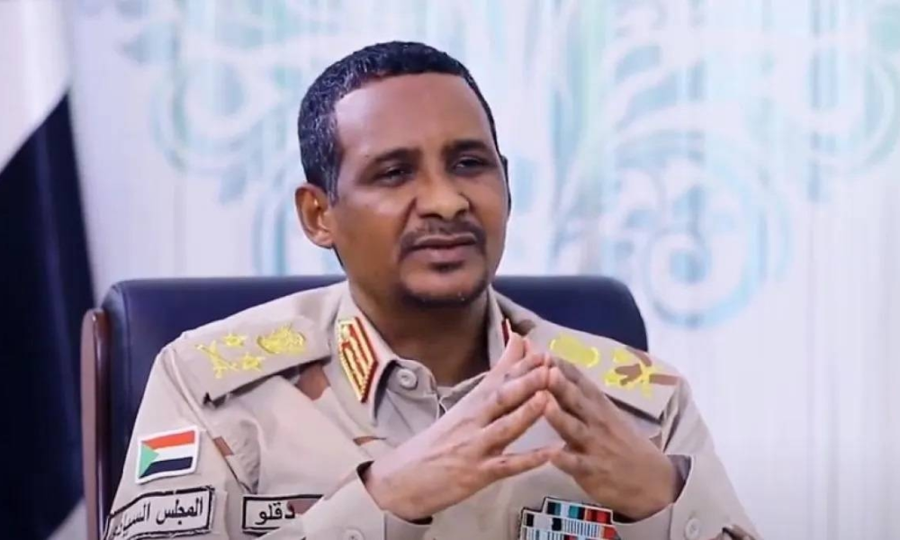 حميدتي يعلن عن حكومة موازية برئاسته