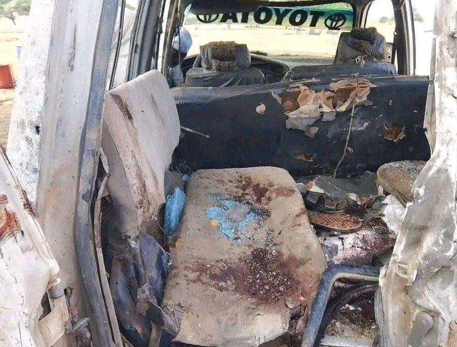 مشاهد أثناء الهجوم على قرية بريمة رشيد