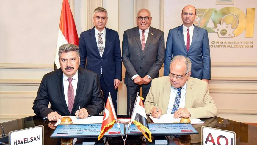 توقيع اتفاق بين شركة هافيلسان التركية لتقنيات الدفاع والهيئة العربية للتصنيع