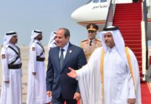 مصر ودول الخليج وإسرائيل الكبرى السيسي في الدوحة للمشاركة في القمة العربية الإسلامية قبل يومين