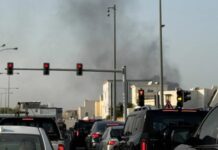 اغتيال المفاوضات تصاعد الدخان بعد انفجارات في الدوحة بعد الضربة الإسرائيلية