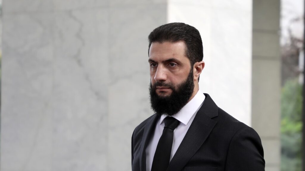 الرئيس السوري، أحمد الشرع