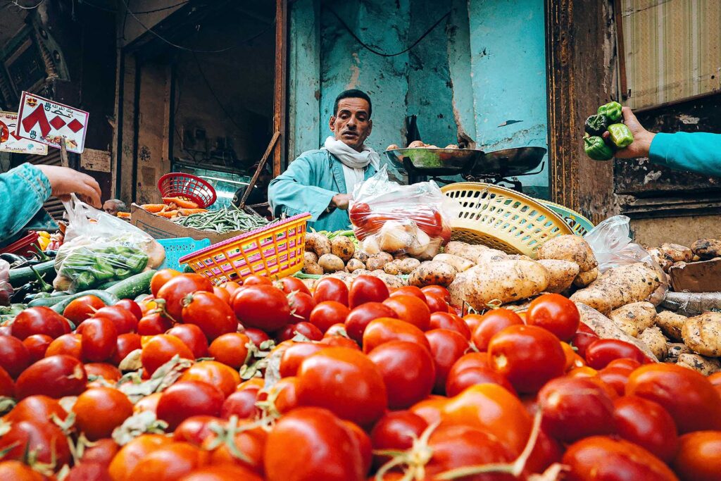 تراجع معدل التضخم السنوي في المدن المصرية