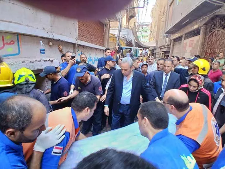 حريق مصبغة غزل البشبيشي في المحلة  