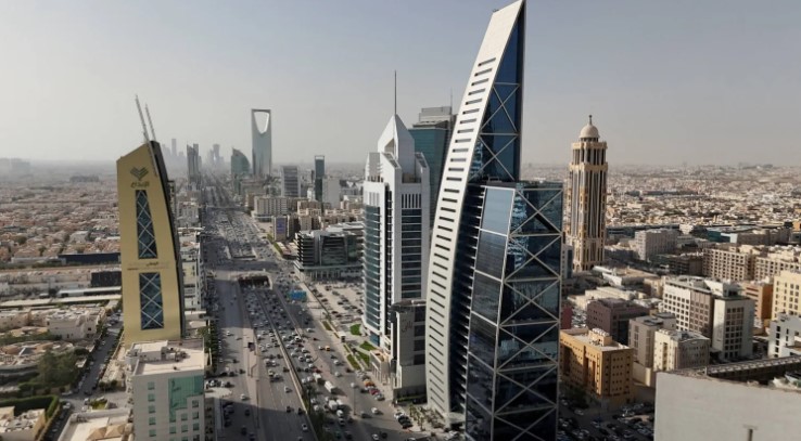 مشهد من العاصمة السعودية