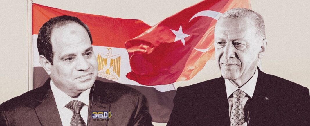 الرئيس التركي أردوغان ونظيره المصري عبد الفتاح السيسي