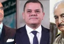 ليبيا.. تصعيد يعيد الأزمة إلى المربع الأول خليفة حفتر وعبد الحميد الدبيبة وسيف الاسلام القذافي