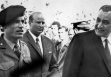 على هامش التسريبات: نموذج السياسة الخارجية لثورة 1952 (1) جمال عبد الناصر والرئيس الليبي الراحل معمر القذافي خلال زيارته للقاهرة