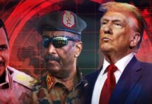 ترامب والسودان| من وقف النار إلى هندسة المستقبل السياسي ترامب من اليمين ثم البرهان وحميدتي