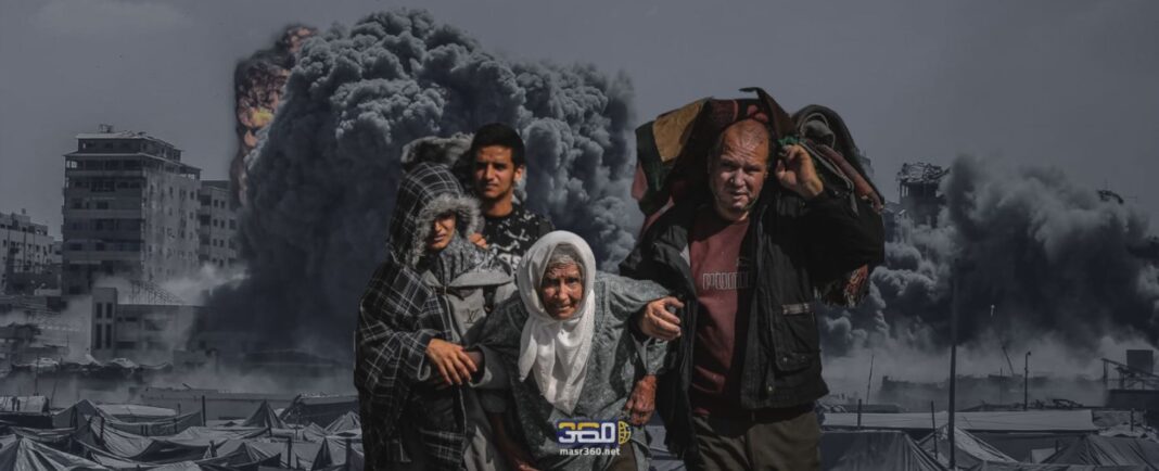 الحرب على أهل غزة