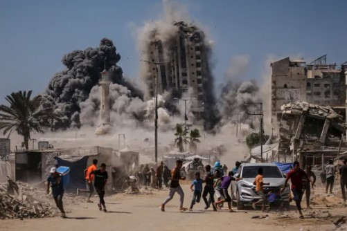 الحرب على غزة
