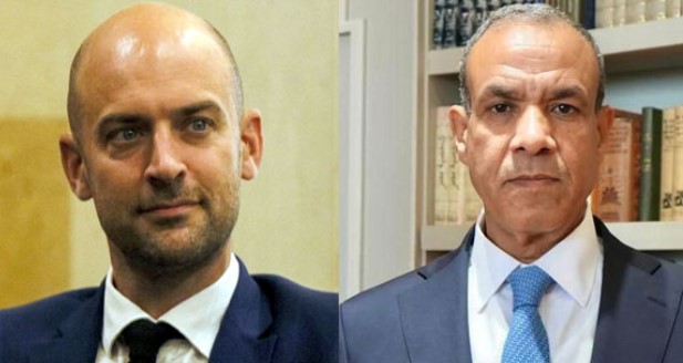 وزير الخارجية ونظيره الفرنسي