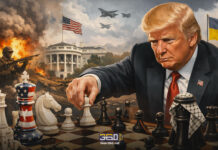 لعبة الشطرنج الأمريكية الرئيس الأمريكي دونالد ترامب