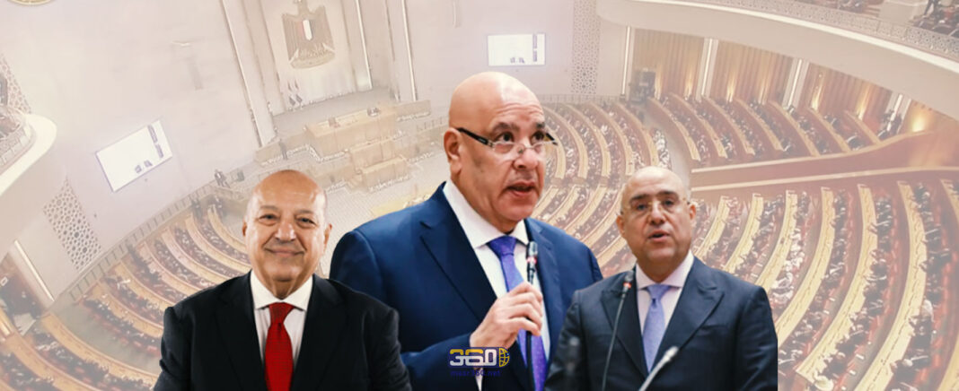 هشام بدوي رئيسا للبرلمان و الوحش والجزار وكيلان