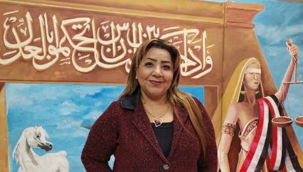 حنان فايز شرشار، القيادية بحزب حماة الوطن