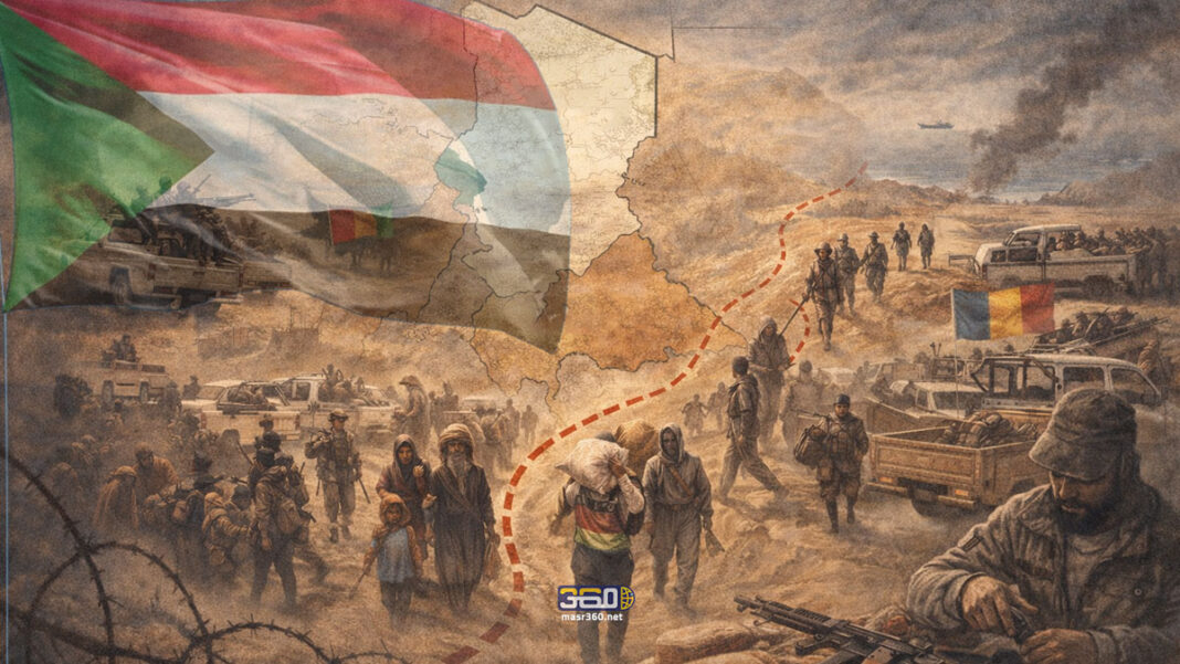 الممرات الاستراتيجية بين السودان وجواره