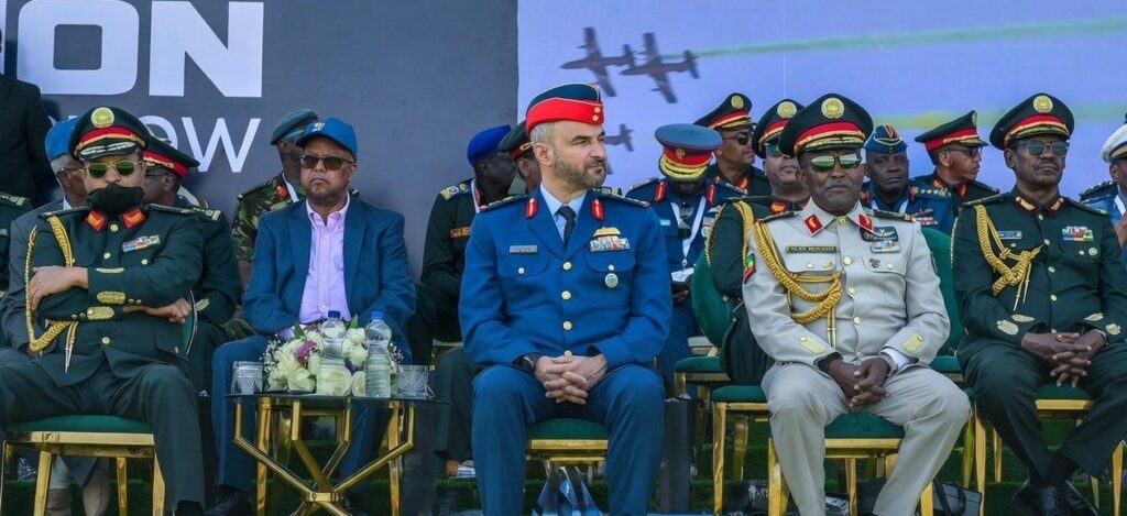 


قيادات القوات الجوية والدفاع الجوي وقيادة الطيران المشترك تشاركان في احتفالات الذكري الـ 90 للقوات الجوية الإثيوبية 