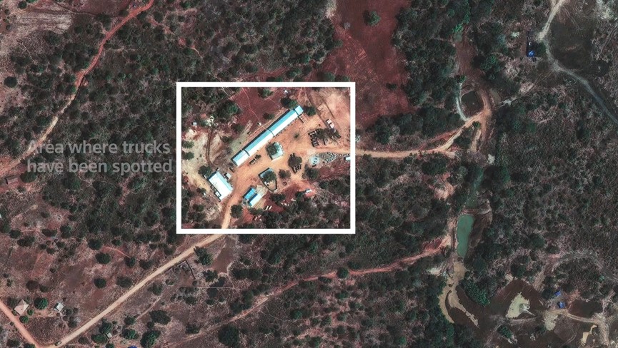 معسكر تدريب مشتبه لقوات الدعم السريع داخل إثيوبيا