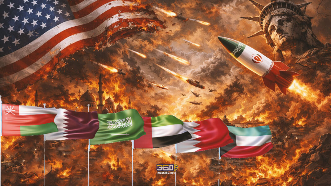 خطر الهجمات الإيرانية على دول الخليج خطر الهجمات الإيرانية على دول الخليج