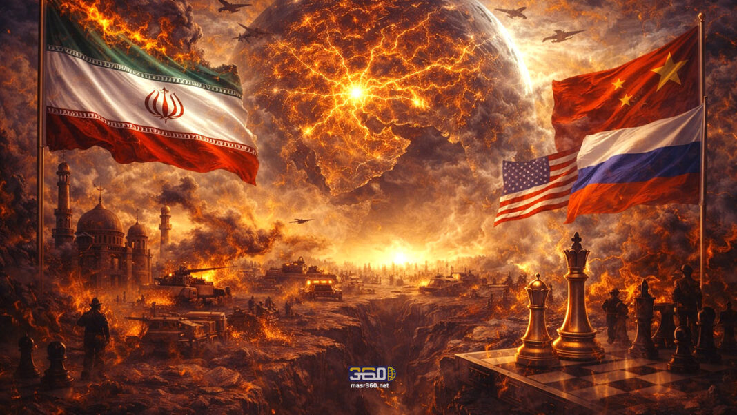 الحرب على إيران وصراع القوى الكبرى