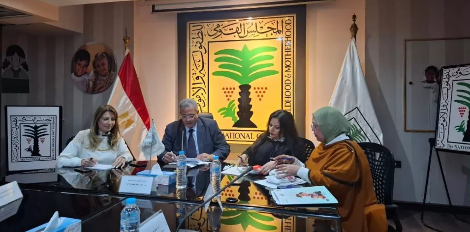 أحد اجتماعات لجنة الفنون والثقافة بالمجلس القومي للطفولة والأمومة، فبراير 2026