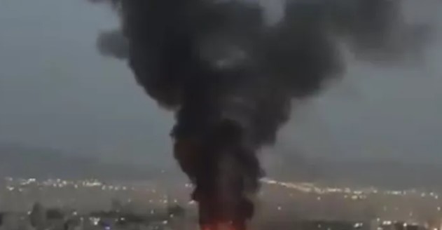 غارات على طهران