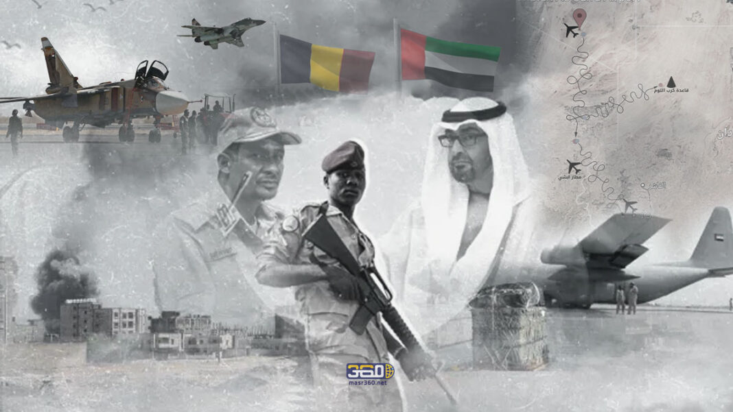 كيف أعادت الميليشيات هندسة مسارات الإمداد في السودان؟ ( الصورة مولدة بالذكاء الاصطناعي) كيف أعادت الميليشيات هندسة مسارات الإمداد في السودان؟ ( الصورة مولدة بالذكاء الاصطناعي)