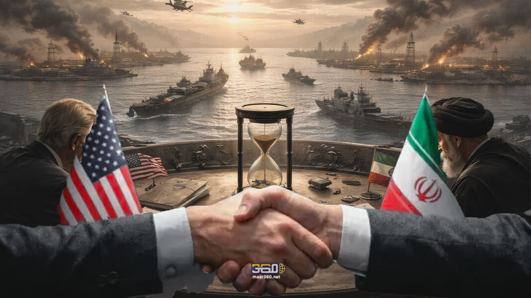 تساؤلات حول بنود الاتفاق الإيراني الأمريكي (الصورة مولدة بالذكاء الاصطناعي ) تساؤلات حول بنود الاتفاق الإيراني الأمريكي (الصورة مولدة بالذكاء الاصطناعي )