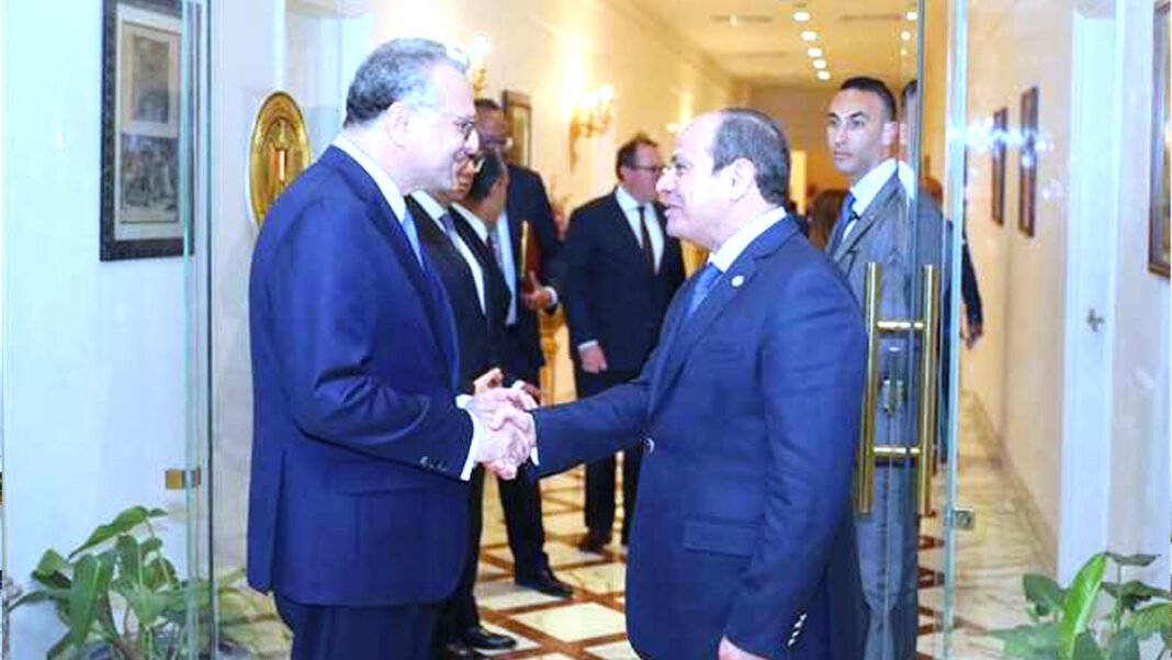 السيسي لـمسعد بولس : لن نتهاون في حماية مصالحنا المائية السيسي لـمسعد بولس : لن نتهاون في حماية مصالحنا المائية