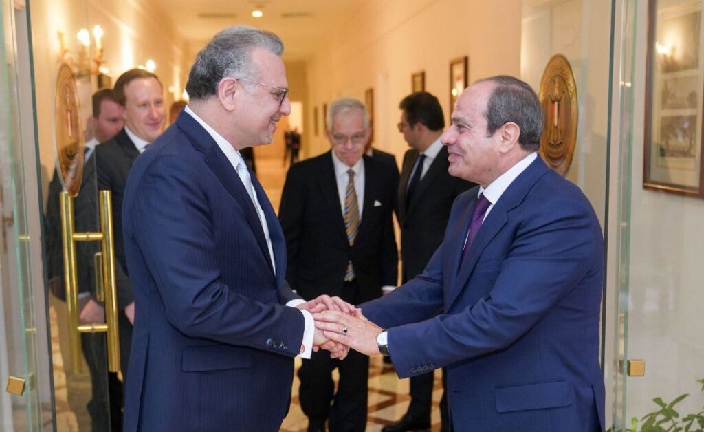 الرئيس السيسي ومسعد بولس