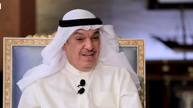 صقر الغانم السفير الكويتي بالقاهرة