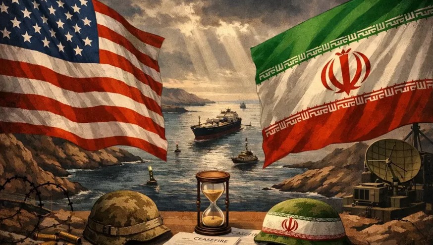 هدنة وقف إطلاق النار بين إيران وأمريكا
