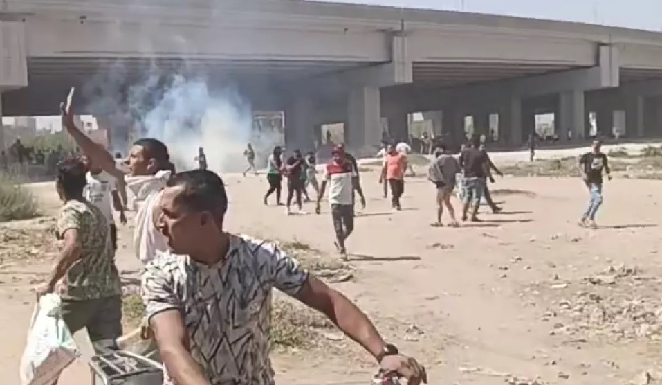 مواجهات سابقة بين الأمن وأهالي جزيرة الوراق مواجهات سابقة بين الأمن وأهالي جزيرة الوراق