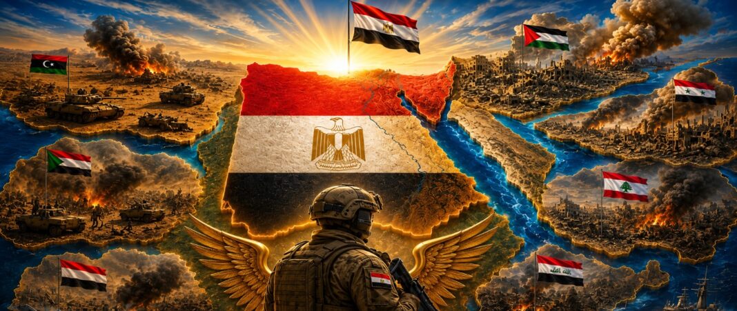 الأمن القومي المصري وسط إقليم مضطرب