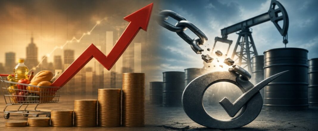 ارتفاع التضخم وتصفير ديون شركات النفط ارتفاع التضخم وتصفير ديون شركات النفط
