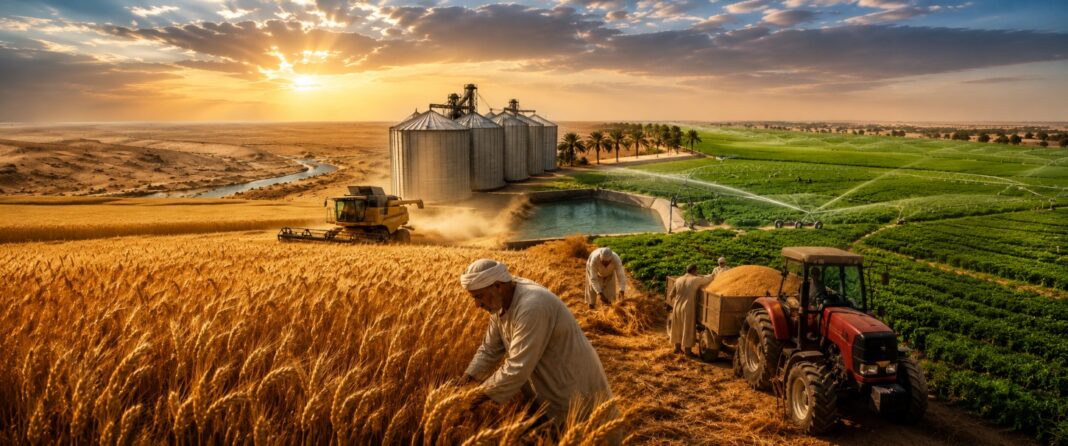 القمح طريق الاكتفاء الذاتي المصري