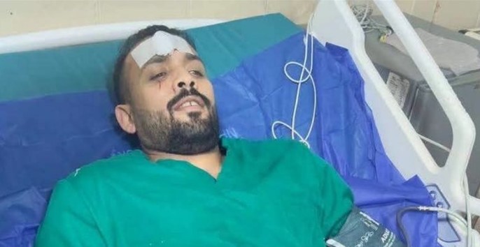 الطبيب المعتدى عليه الدكتور محمد سعد طبيب الأسنان 