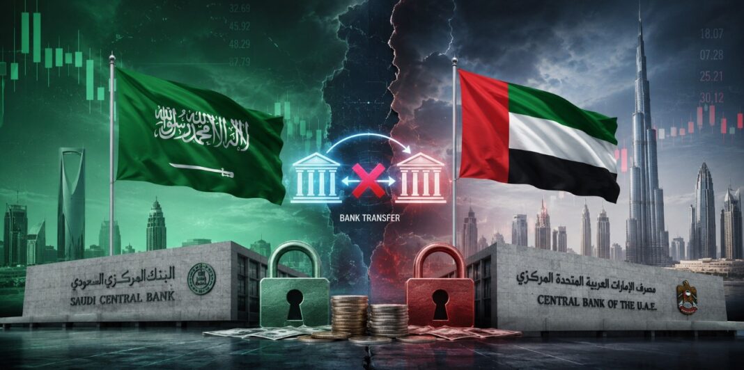 الصراع السعودي الإمارتي وانعكاساته على التحويلات المصرفية الصراع السعودي الإمارتي وانعكاساته على التحويلات المصرفية