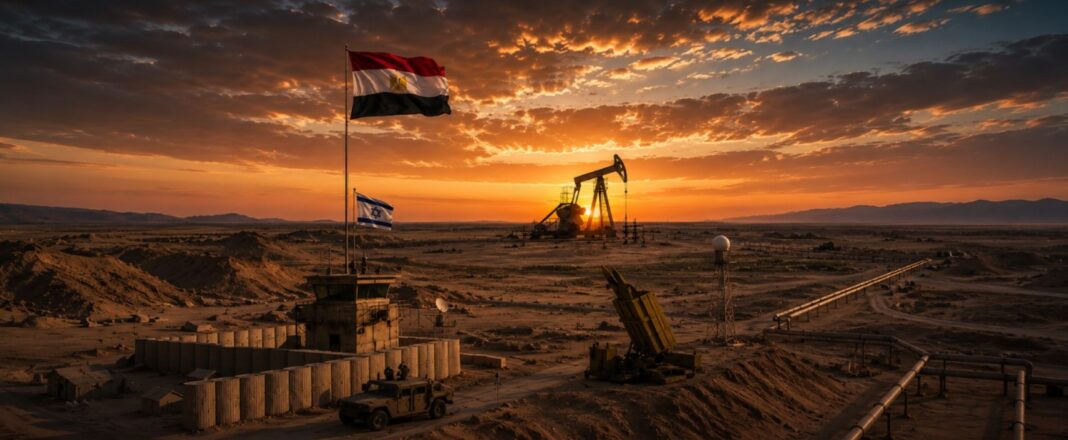 هل تسلم مصر حقول نفطها إلى إسرائيل "صورة بواسطة الذكاء الاصطناعي" هل تسلم مصر حقول نفطها إلى إسرائيل "صورة بواسطة الذكاء الاصطناعي"