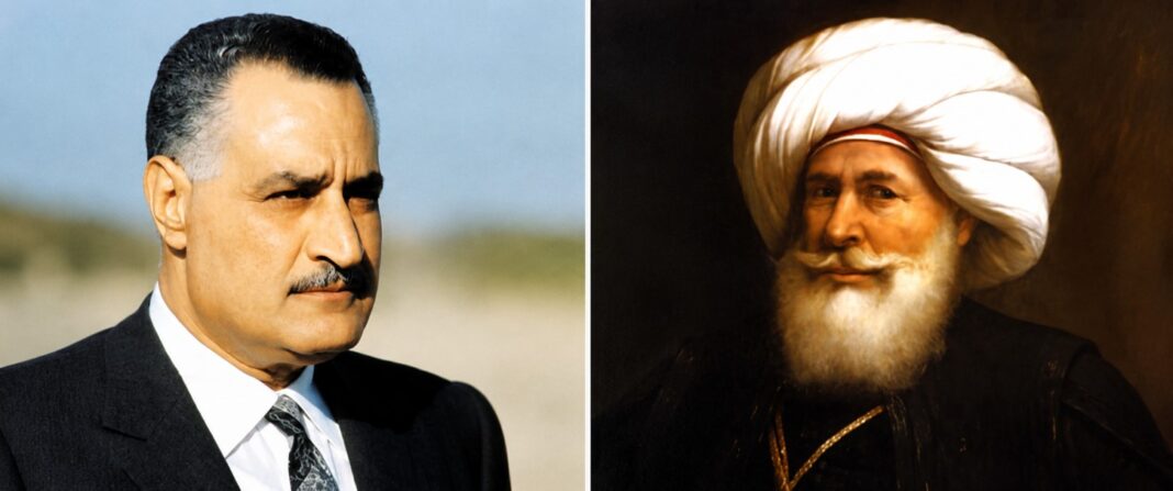 "محمد علي وجمال عبد الناصر أسسا لإحكام سيطرة السلطة على الشعب" "محمد علي وجمال عبد الناصر أسسا لإحكام سيطرة السلطة على الشعب"