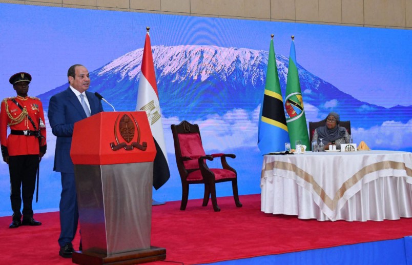 الرئيس السيسي في تنزانيا