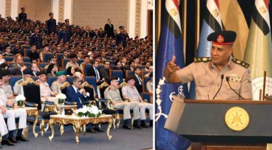 الفريق أشرف سالم زاهر القائد العام للقوات المسلحة وزير الدفاع والإنتاج الحربى