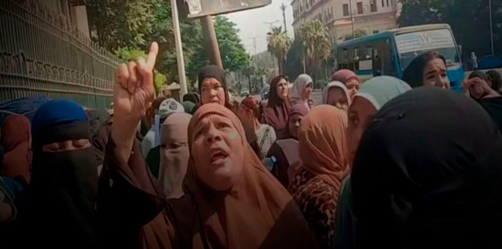 عمال وزارة الزراعة في المنيا
